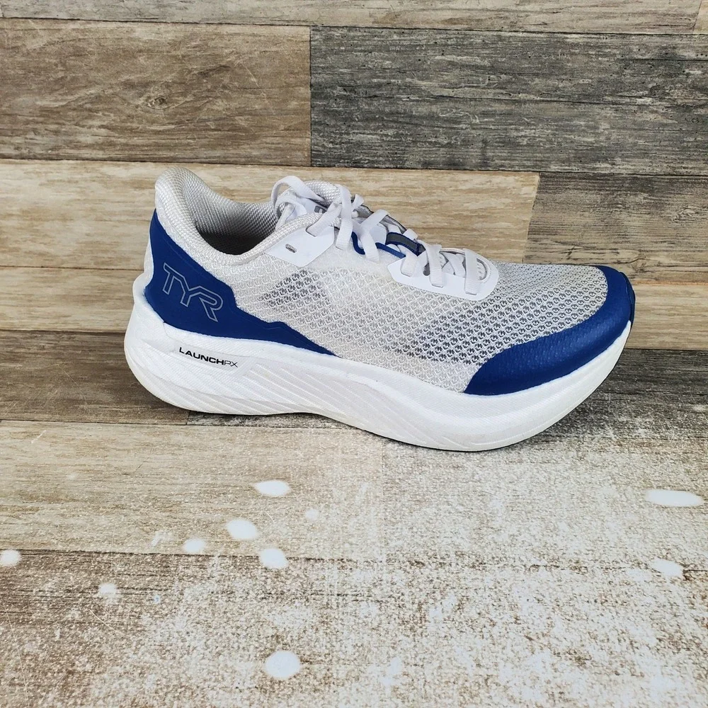 TYR Valkyrie Speedworks Runner Shoes Mens 8 / Womens 9.5 Running White Royal